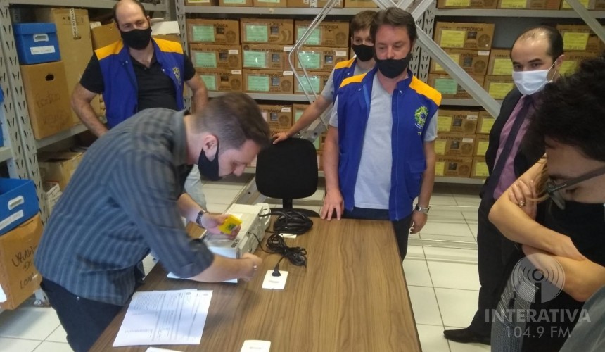 Após carga de dados e testes, urnas da comarca de Capitão já estão preparadas para as eleições 2020