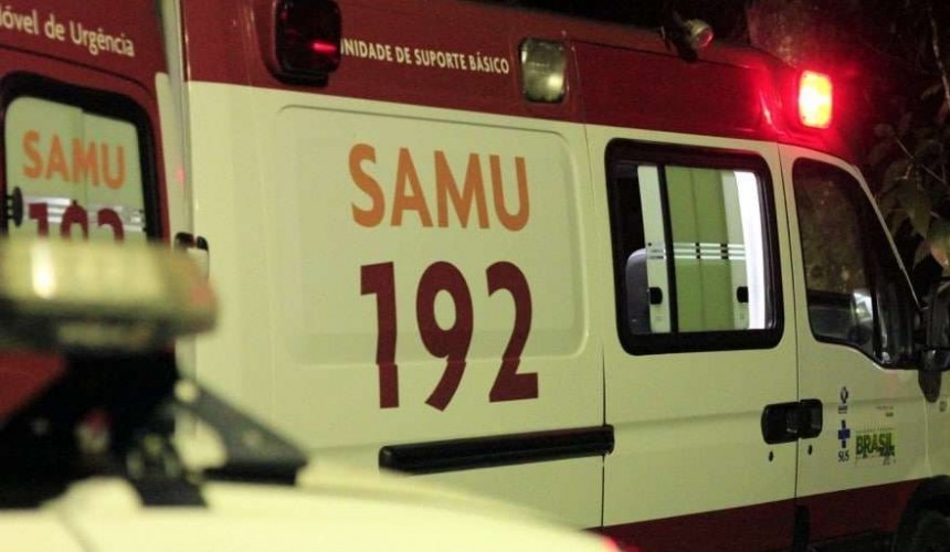 Mulher é socorrida após ter parte de seu corpo queimado em Capitão