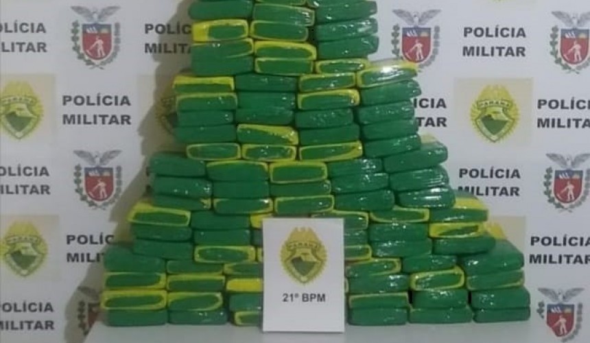 Polícia Federal encaminha à cadeia mulheres que foram detidas com 121 kg de maconha, em Realeza