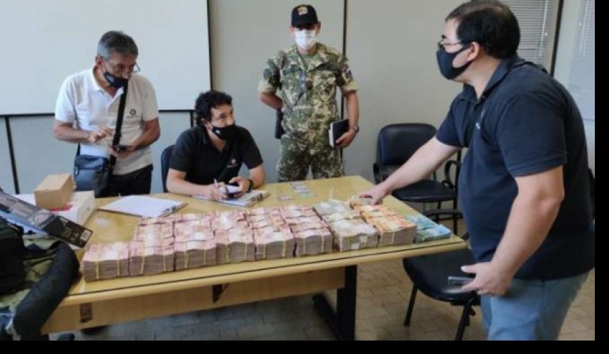 Brasileiro é detido na aduana paraguaia com R$340 mil sem comprovação de origem