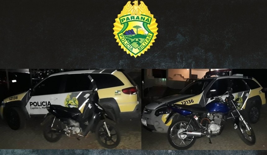 Após perturbação, motos com escapamentos adulterados são apreendidas pela PM em Capitão