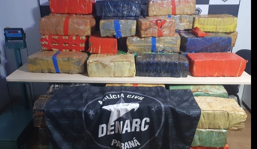 Denarc prende dono de mais de uma tonelada de maconha