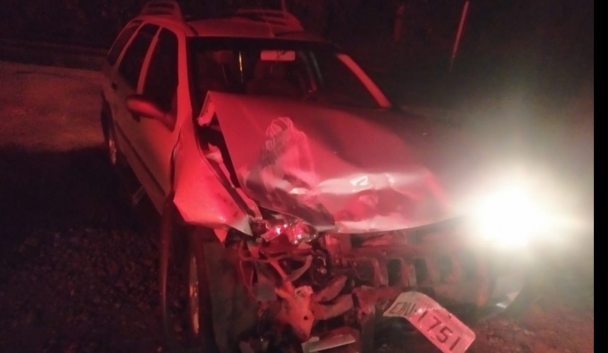 Colisão entre dois veículos na BR-163 mobiliza Bombeiros, em Capitão