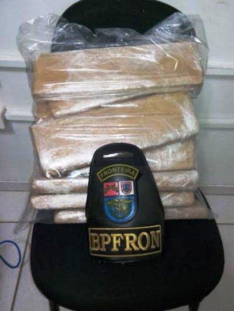 BPFron apreende adolescente com maconha em Realeza