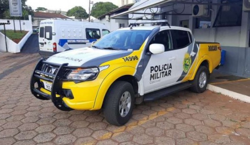 Rocam apreende adolescente de 13 anos envolvida em tráfico de drogas em Cascavel
