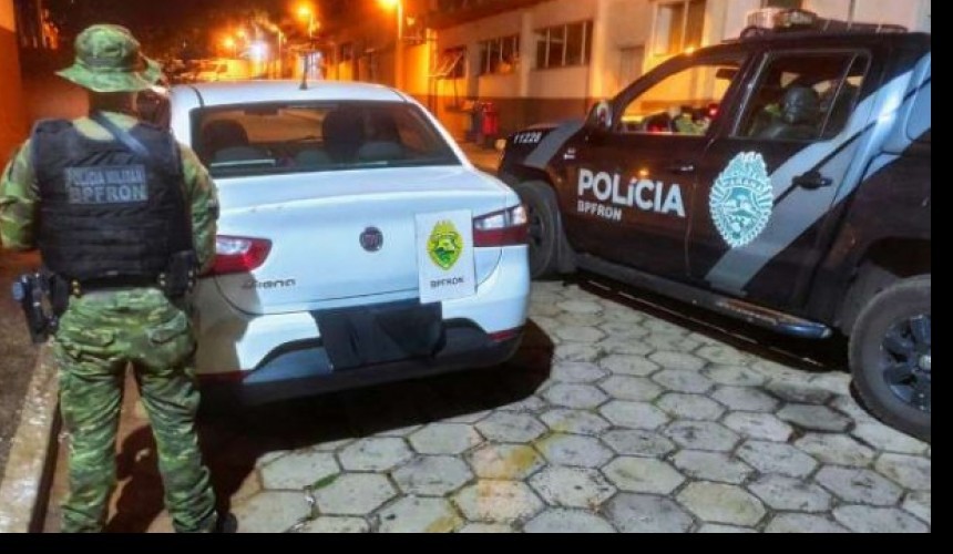 Na separação mulher recebe carro furtado do ex-companheiro em Foz do Iguaçu