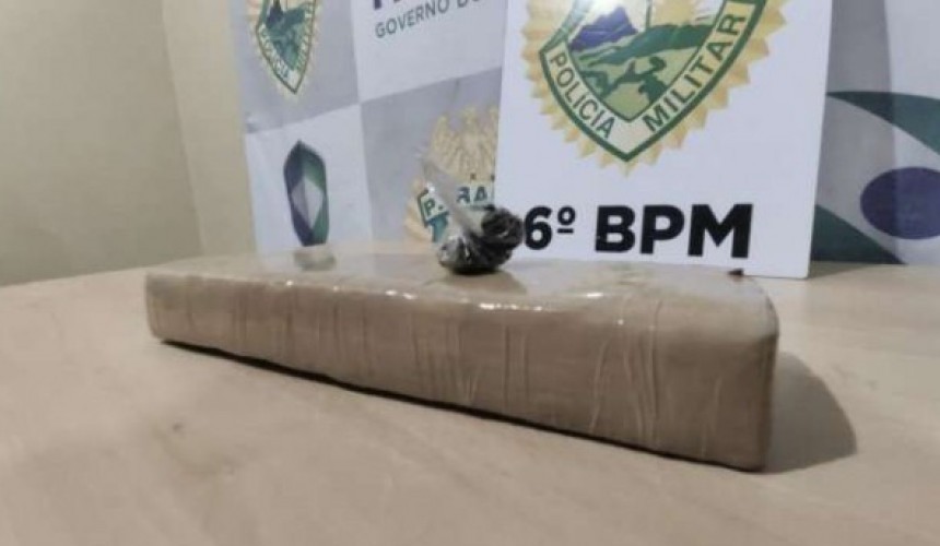 Adolescente é apreendido ao oferecer droga a policial à paisana em Cascavel