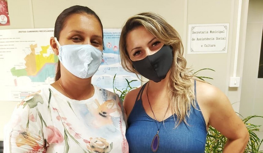 Futura Secretária de Assistência Social e Cultura, Regina Scapini, visita instalações em Capitão