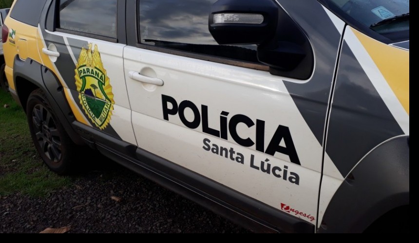 Homem é preso após agredir mulher na Linha Alto Pará em Santa Lúcia