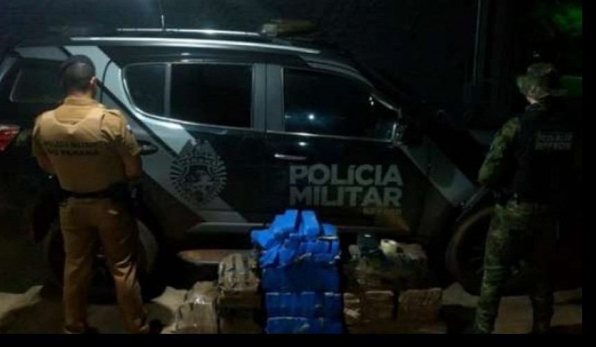 BPFron e 21°BPM prendem homem com veículo carregado de maconha, em Nova Prata do Iguaçu