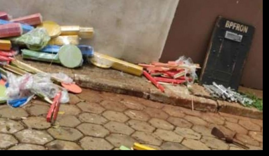 Operação Sinergia/Hórus apreende mais de 60 Kg de maconha em ônibus