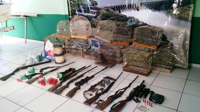 Polícia Ambiental realiza operação em combate a caça ilegal e prende seis pessoas