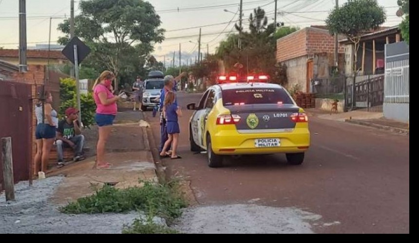 Homem é agredido com facão na região do Parque dos Ipês, em Cascavel