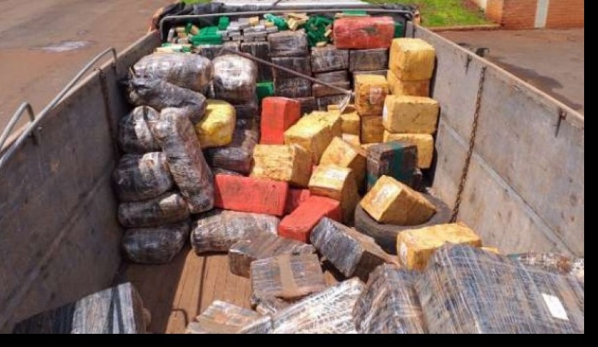 Polícia Rodoviária de Santa Helena apreende mais de 4,5 toneladas de maconha