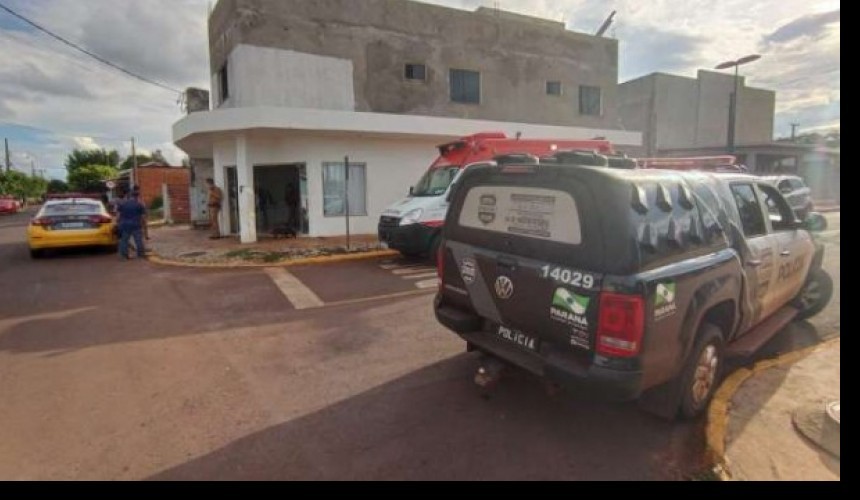 Briga de casal termina com homem morto e mulher gravemente ferida em Toledo