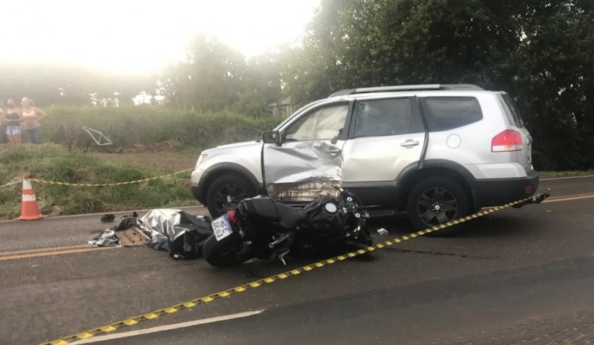 Acidente com vítima fatal é registrado na PR-182 em Realeza