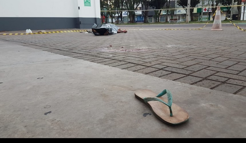 Homem é assassinado na Avenida Brasil, no Centro de Cascavel