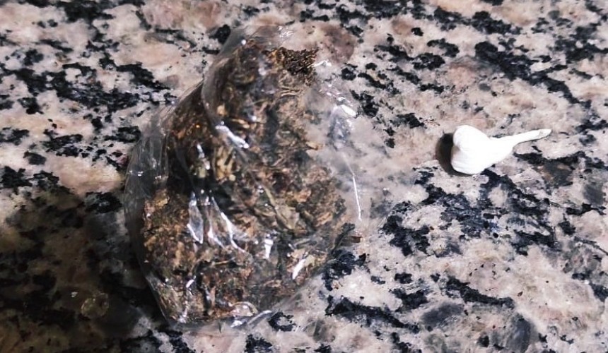 Rotam apreende porções de cocaína e maconha em Boa Vista da Aparecida