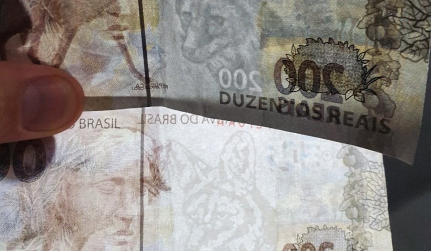 Após circulação de notas falsas no comércio de Capitão, Polícia Civil alerta sobre possível suspeita