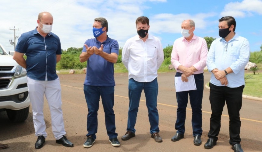 Prefeito de Capitão visita Usina Baixo Iguaçu e trata questões do PACUERA