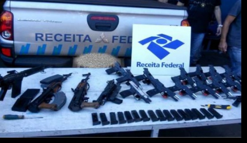 Apreensões na fronteira ultrapassaram 90 milhões de dólares em 2020