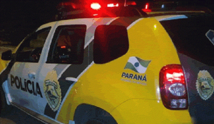 Polícia Militar recupera carro furtado em Santo Antônio do Sudoeste; um dos suspeito foi preso dentro do veículo