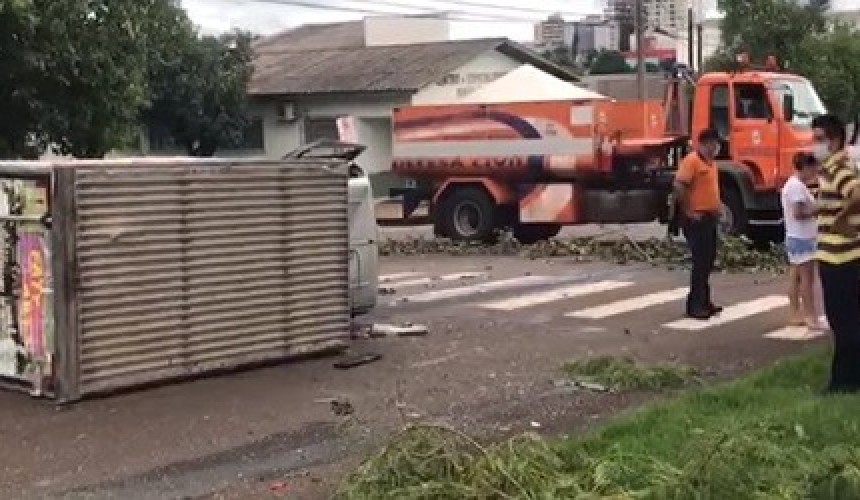 Grave acidente de trânsito é registrado em Realeza