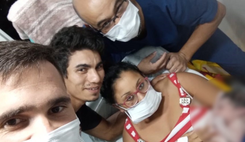 Bebê nasce dentro de ambulância na PR-180, em Cascavel