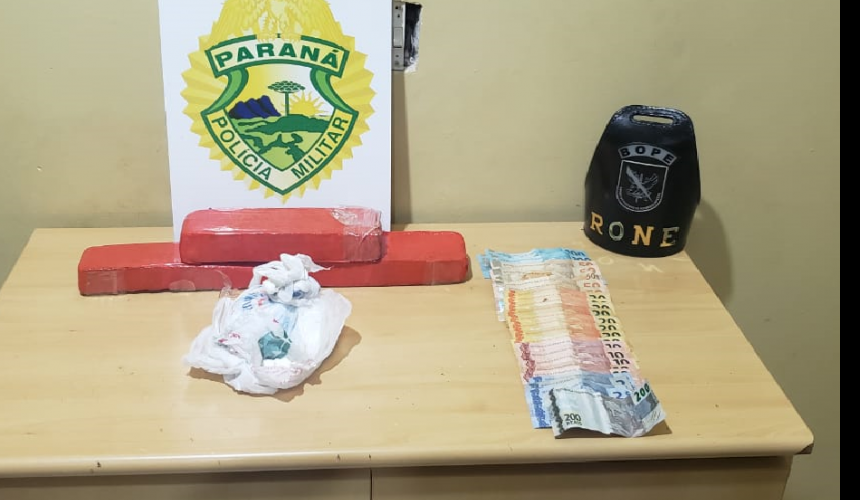 RONE/BOPE retira de circulação R$ 53 mil em drogas das ruas de Cascavel