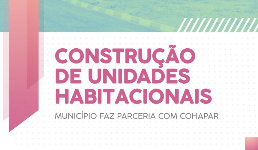 Cohapar libera construção de 72 unidades habitacionais em Capitão