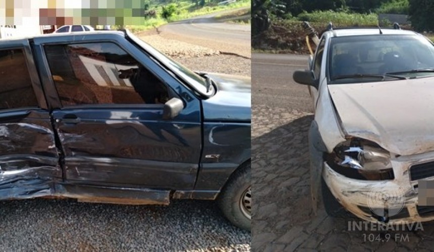 Colisão entre veículos é registrada na Av. Iguaçu em Capitão