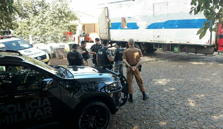 Polícia cumpre ordem de desocupação de imóvel em Capitão