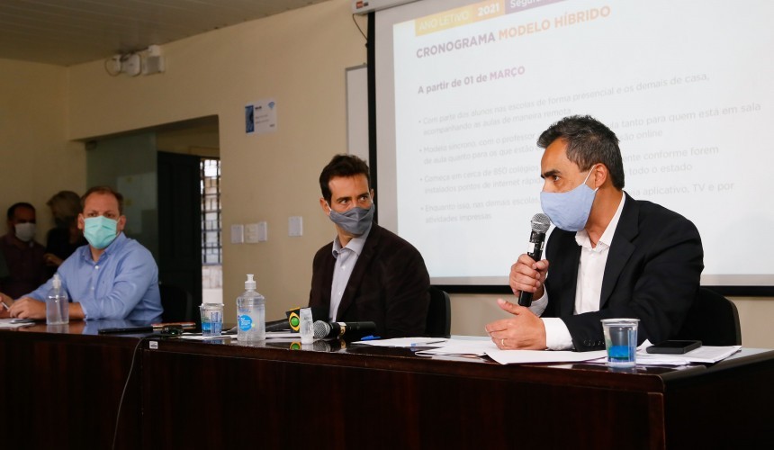 Paraná confirma retorno às aulas no dia 18 na rede estadual, mas modelo híbrido é adiado para 1º de março