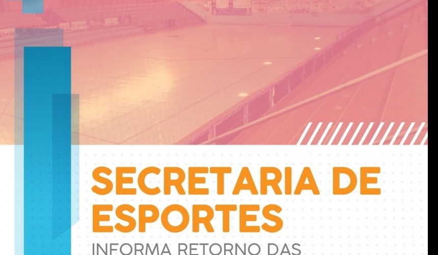 Inscrições para as escolinhas esportivas do município começam na próxima segunda (22)