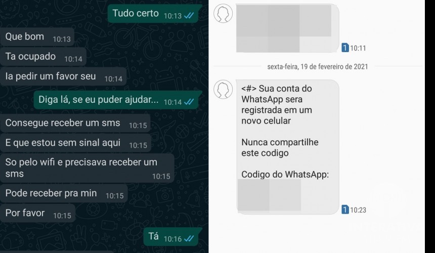 WhatsApp clonado: Trabalhadora cai em golpe em Capitão