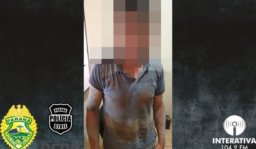 Homem é preso em Boa Vista Aparecida acusado de homicídio