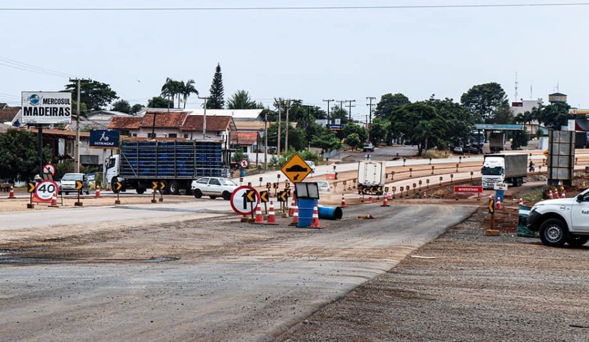 Prefeito de Capitão Maxwell Scapini solicita a retomada imediata das obras de duplicação na BR 163