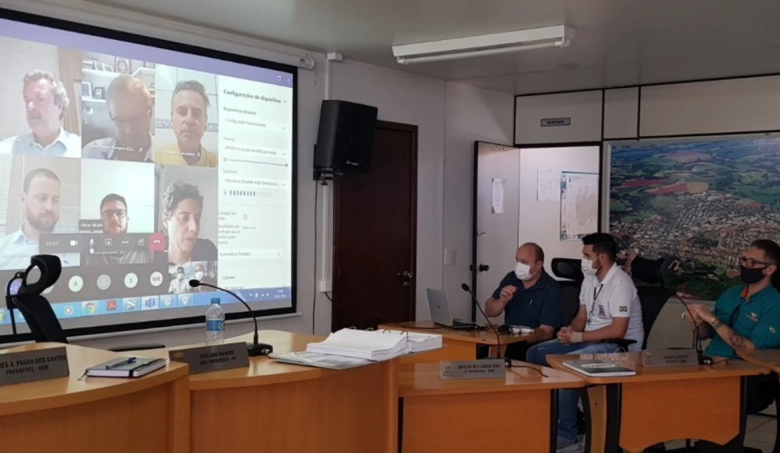 Videoconferência entre autoridades de Capitão e órgãos responsáveis discutem revisão do PACUERA