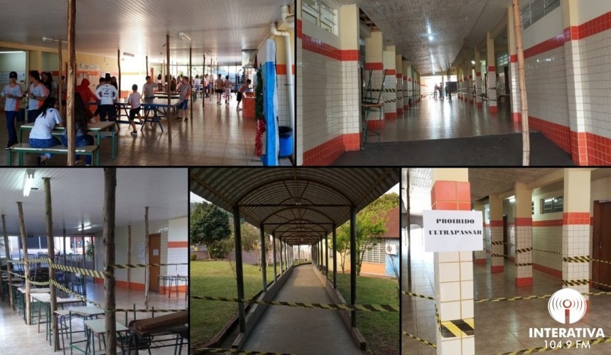 Obras de manutenção no Colégio Antônio de Castro Alves em Capitão deverão iniciar nos próximos dias