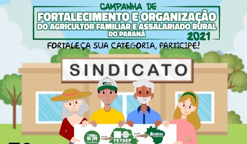 Sindicato dos Trabalhadores Rurais de Capitão lança campanha com objetivo de fortalecer a sindicalização