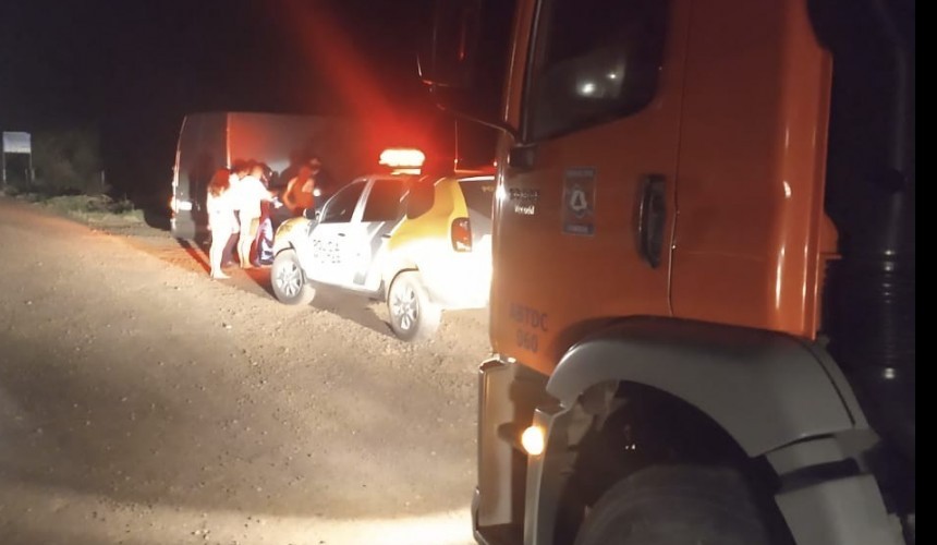 Dois veículos se envolvem em acidente na BR-163 em Capitão