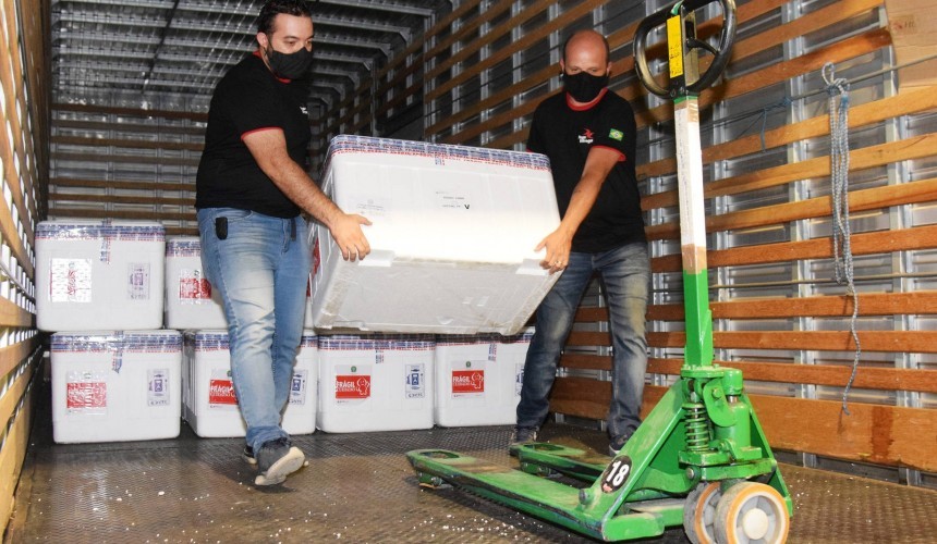 Paraná distribui mais 129,2 mil doses para continuar vacinação de idosos com mais de 75 anos