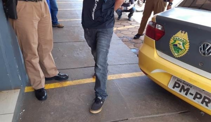 Homem é detido suspeito de estuprar a filha de 10 anos em Cascavel