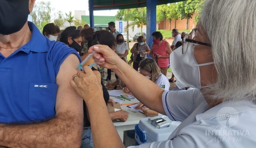 Vacinação contra a Covid-19 continua em Capitão; Doses serão aplicadas no Bom Jesus, Alto Alegre e Posto Central