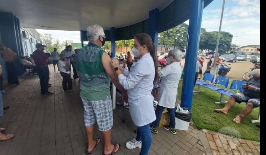 Capitão ultrapassa a marca de 1000 pessoas vacinadas contra a Covid-19