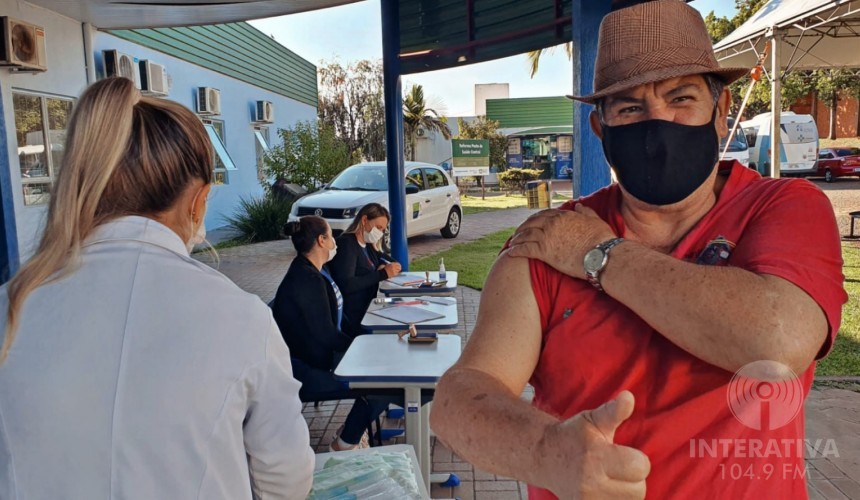 Pessoas com 67 anos ou mais já podem se imunizar contra a Covid-19 em Capitão