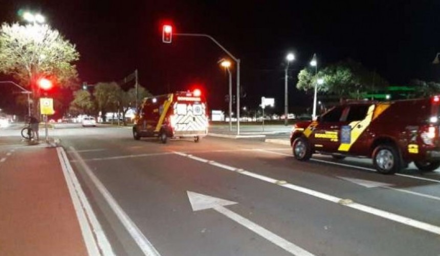 Morador de rua é esfaqueado na Avenida Brasil em Cascavel