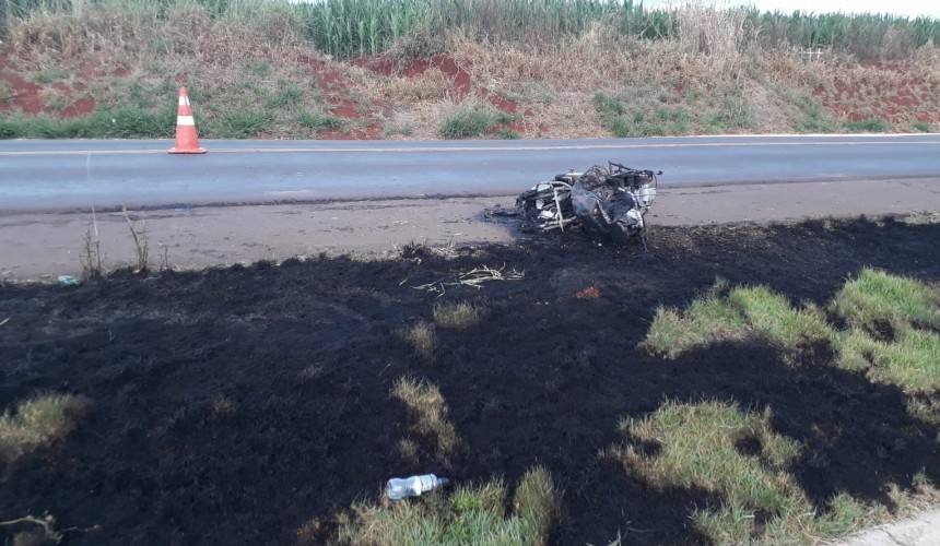 Motociclista de Capitão fica em estado grave após colisão na BR-163