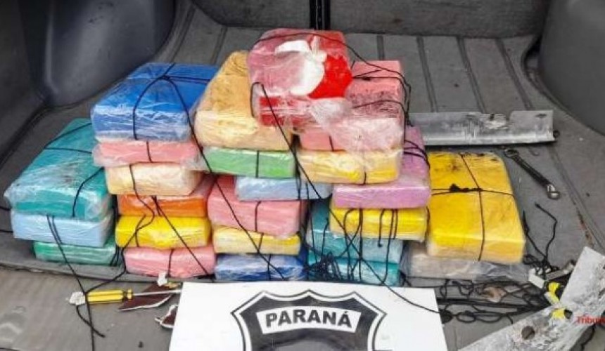 Polícia Civil prende traficante com mais de 28 Kg de cocaína, em Foz