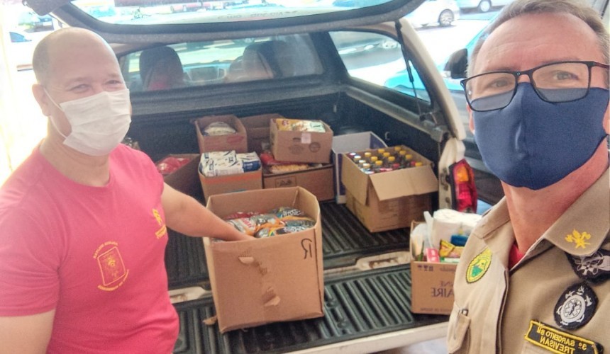 Cesta Solidária Paraná: Mais de 150 kg de alimentos forram arrecadados em Capitão